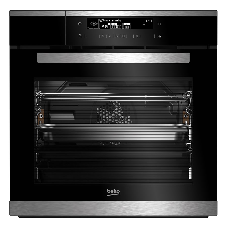 product image Beko Oven Steam Built-In 71L Probe Black H 59.50 cm x W 59.40 cm x D 56.70 cm