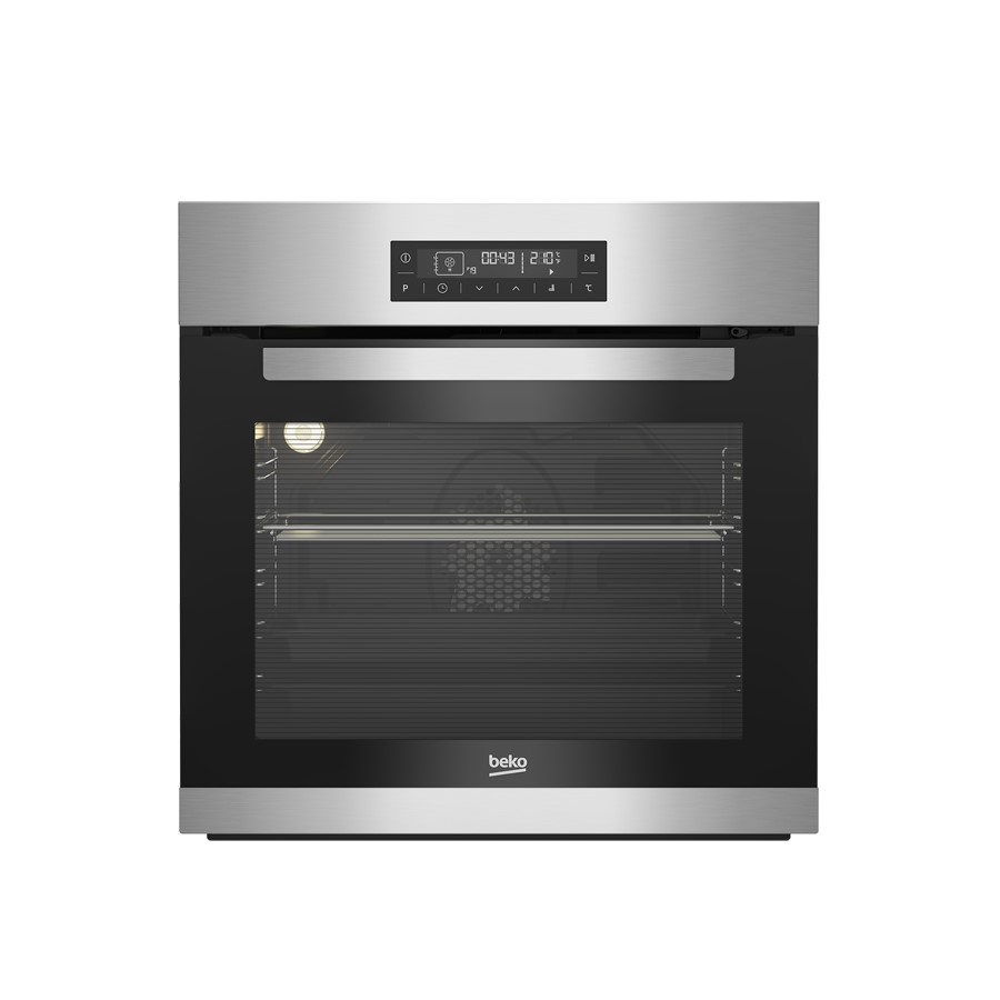product image Beko Oven Built-In Pyrolitic Inox 72 L H 59.50 cm x W 59.40 cm x D 56.70 cm