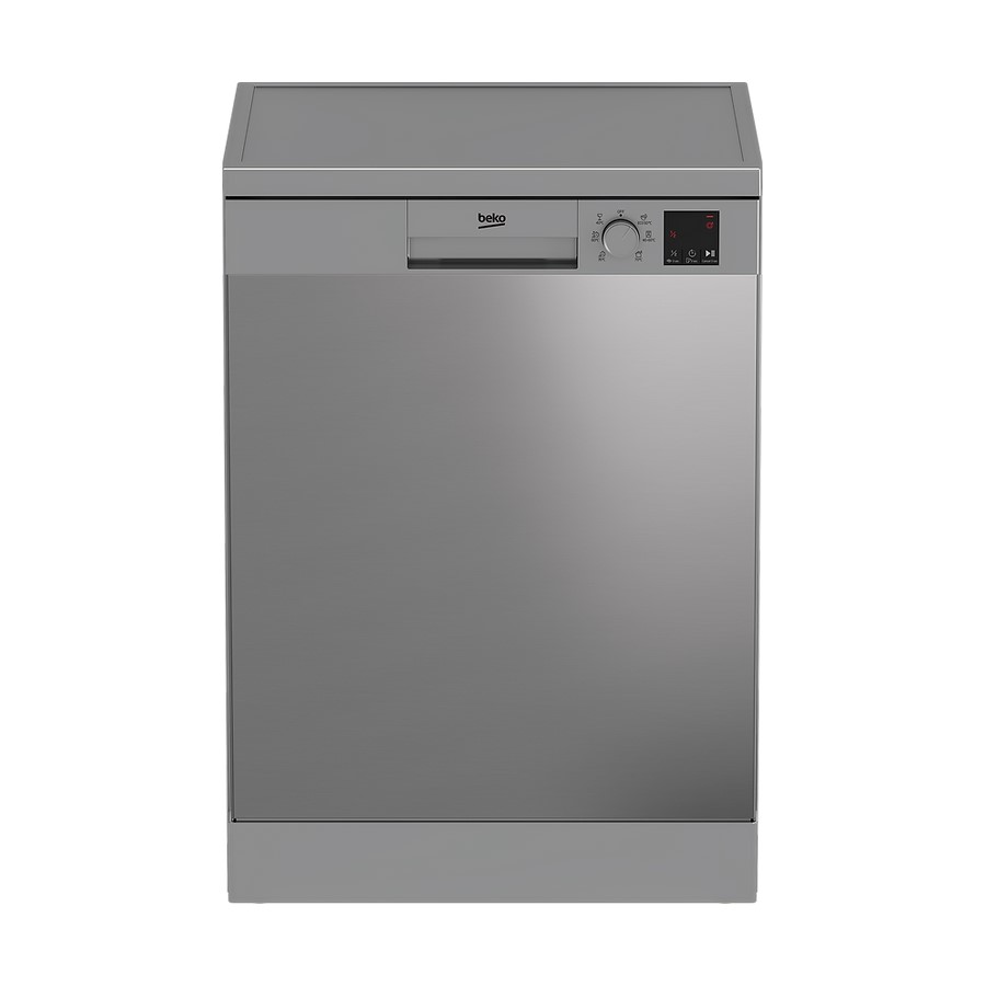 product image Beko Dishwasher Freestanding Inox 60 cm H 85cm x W 59.8cm x D 60cm