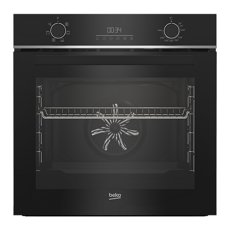 product image Beko Oven Electric 6 Function Black 72 L H 59.50 cm x W 59.40 cm x D 56.70 cm