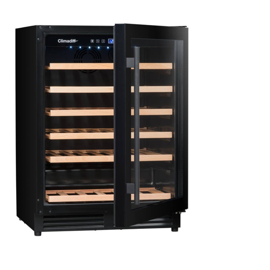 product image Climadiff Wine Cooler B/Under 51 Bottles H 82.0 x W 59.5 x D 57.5cm Black