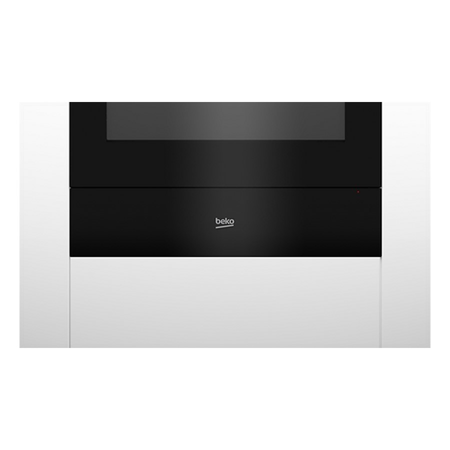 product image Beko Warmer Drawer Built-In Black H 14cm x W 59.5cm x D 54.5cm