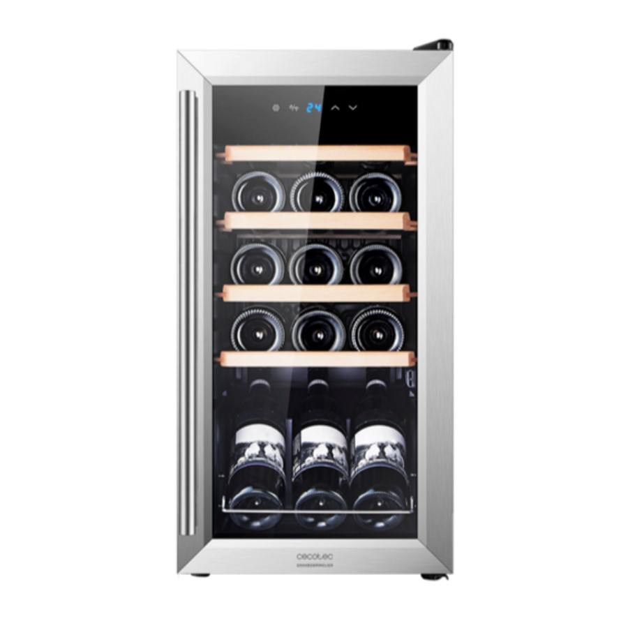 product image Cecotec Wine Cooler 15 Bottles H 70.0cm x W 49.0cm x D 35.0cm