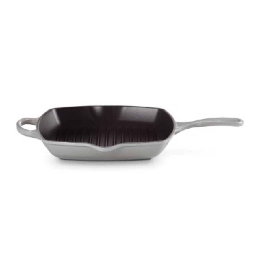 Le Creuset Square Grill Mist Grey 26 cm Image