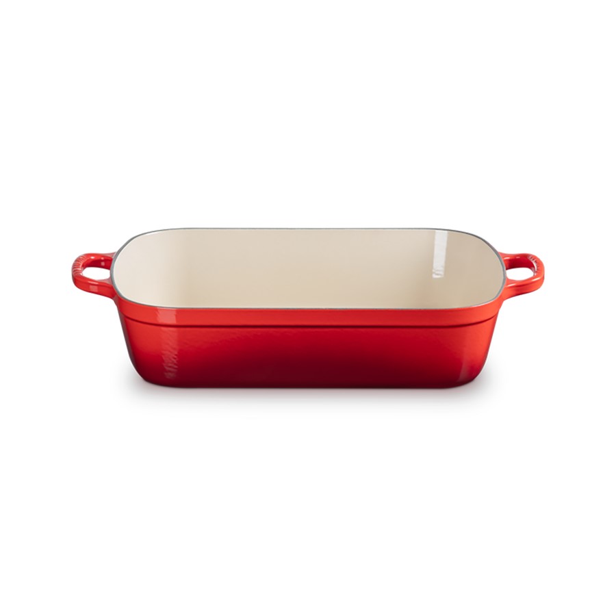 Le Creuset Cast Iron Rect Roaster Cerise Image