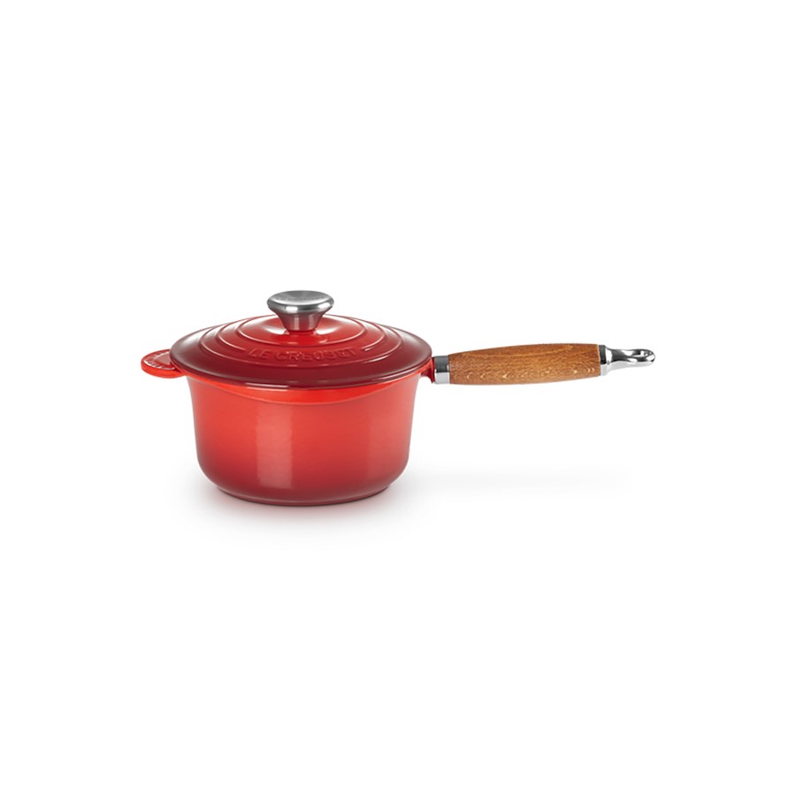 Le Creuset Saucepan SS Knob Cerise 18 cm Image
