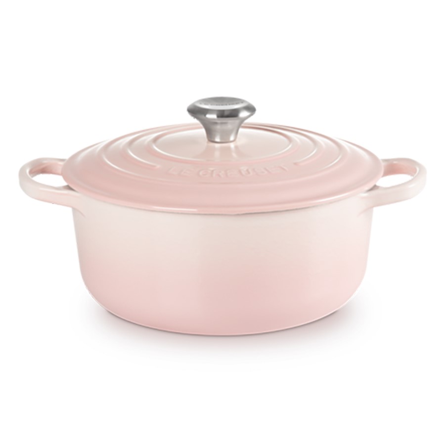 Le Creuset Round Casserole Sh/Pink 20 cm Image
