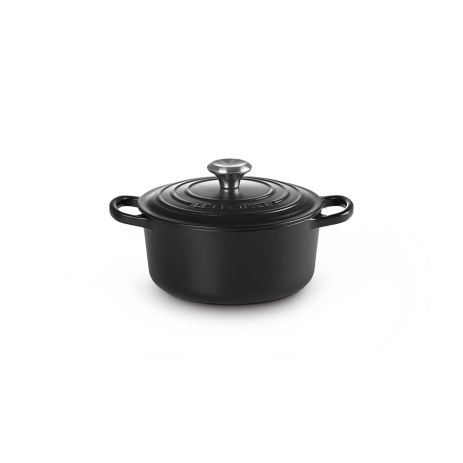 Le Creuset Round Cass. Satin Black 24 cm Image