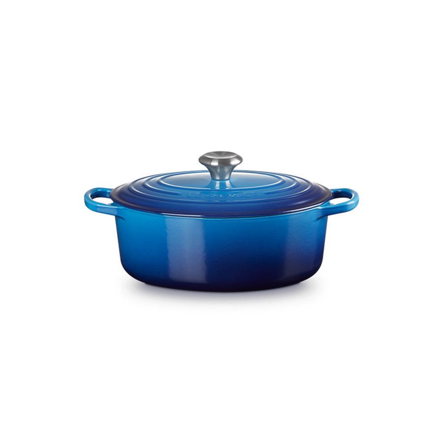 Le Creuset Oval Casserole A/Blue 27 cm Image