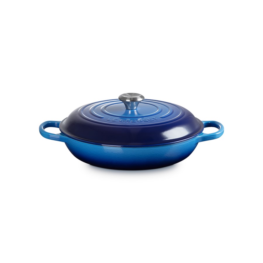 Le Creuset Low Casserole Az. Blue 30 cm Image