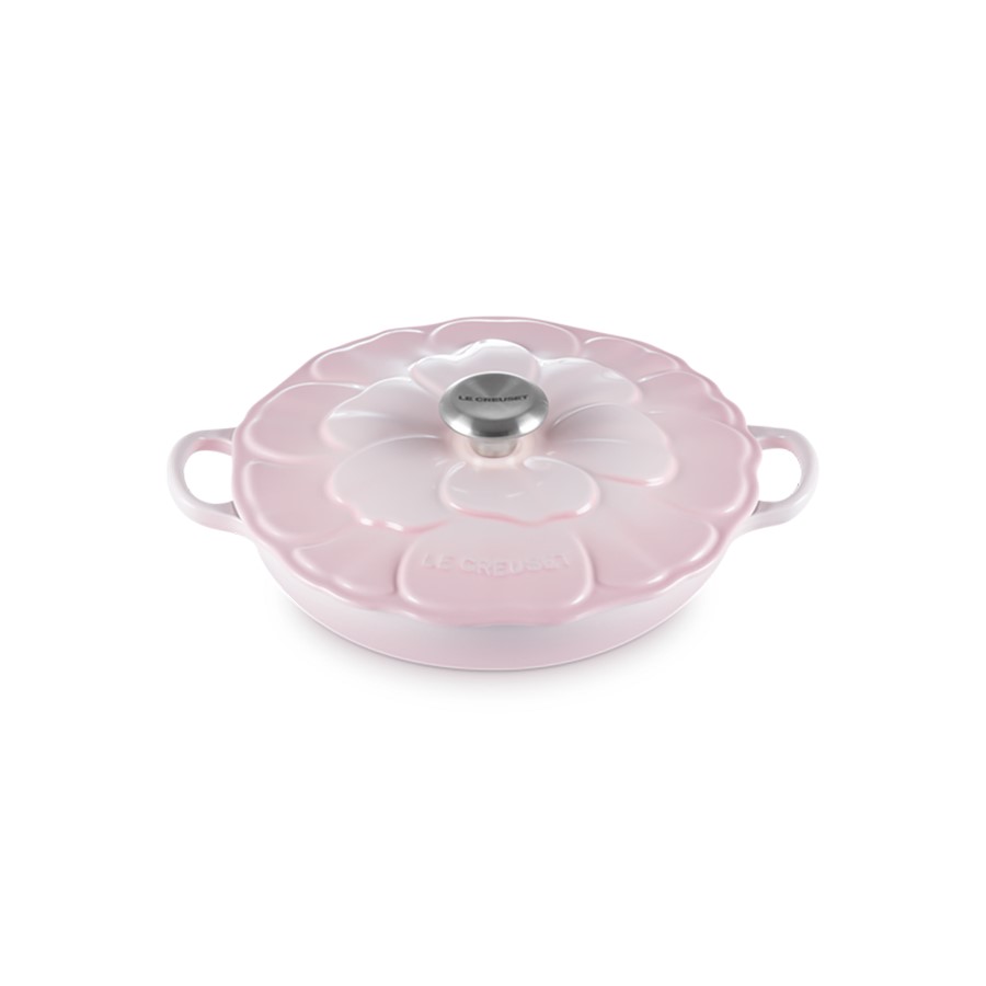 Le Creuset Petal Low Braiser S/Pink 26cm Image