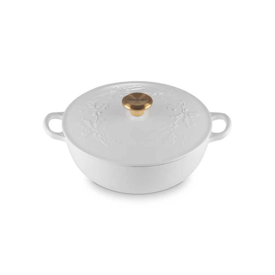 product image Le Creseut Holly Soup Pot White 26cm 