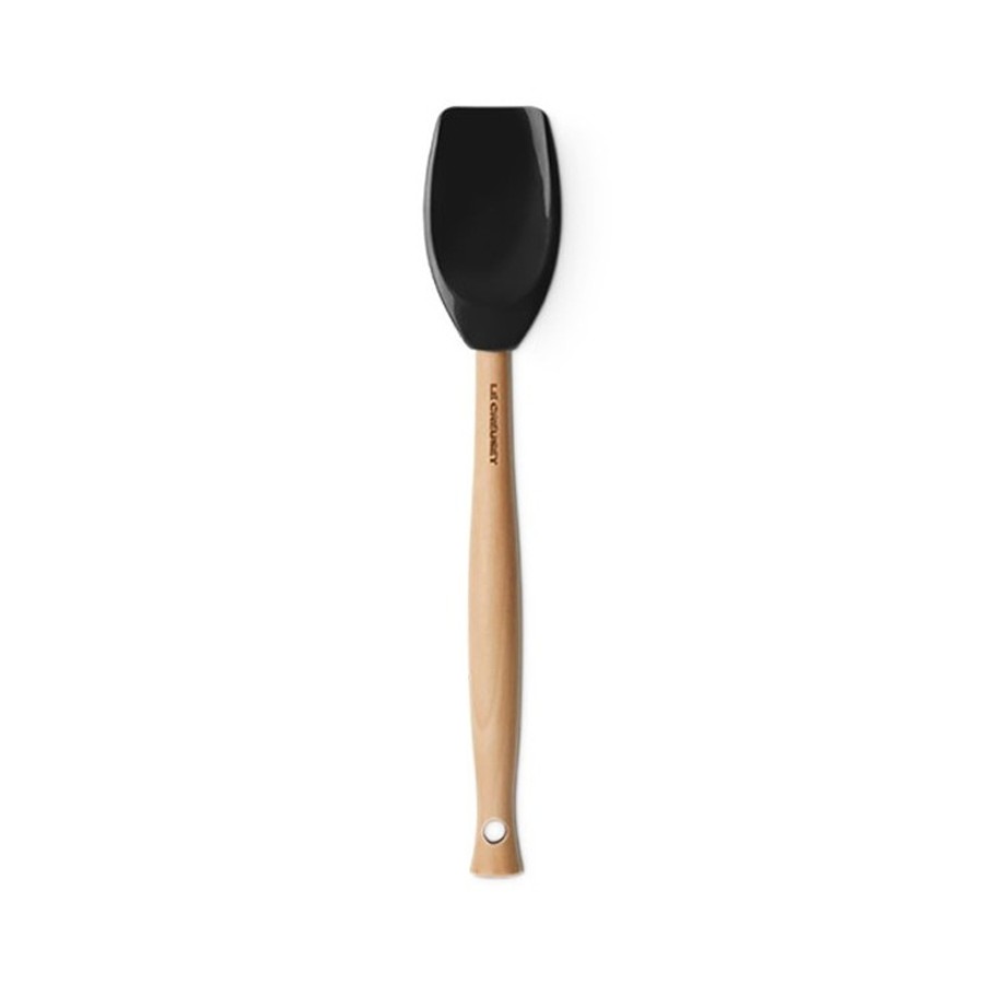 Le Creuset Craft Spatula Spoon Black Image