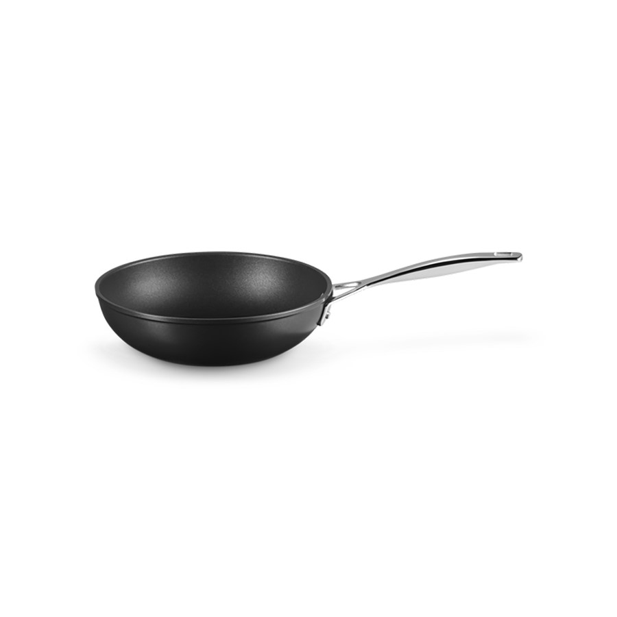 Le Creuset Deep Frying Pan Black 24 cm Image