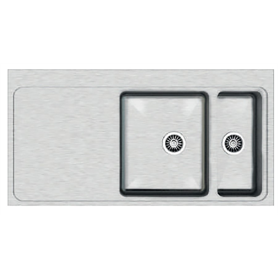 product image Asil Sink 1.5 Bowl 100 x 52 cm Flush Mount