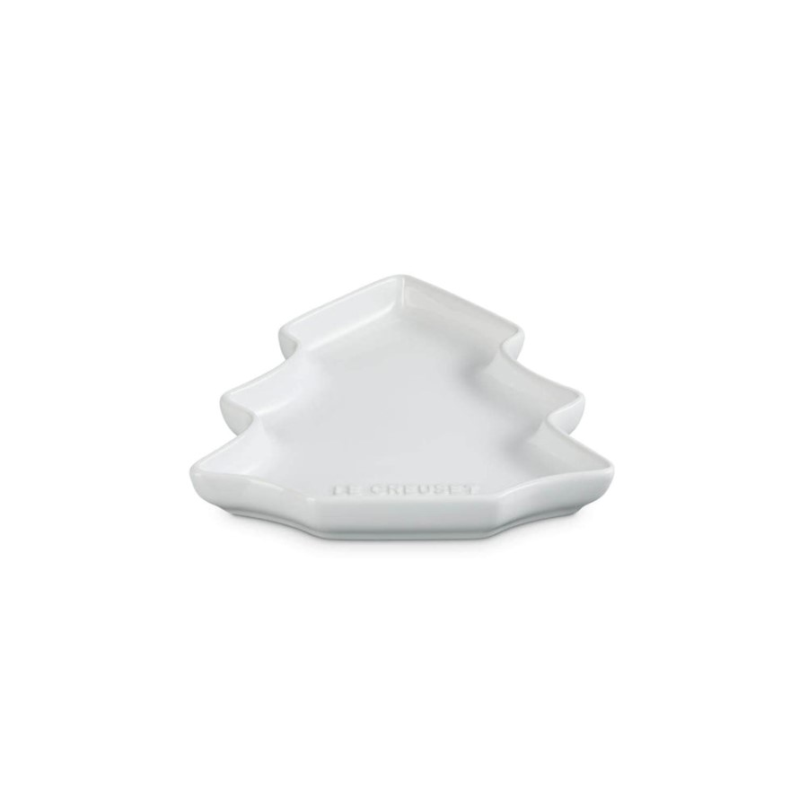 product image Le Creuset Tree Dessert Plate Wht 19 cm 
