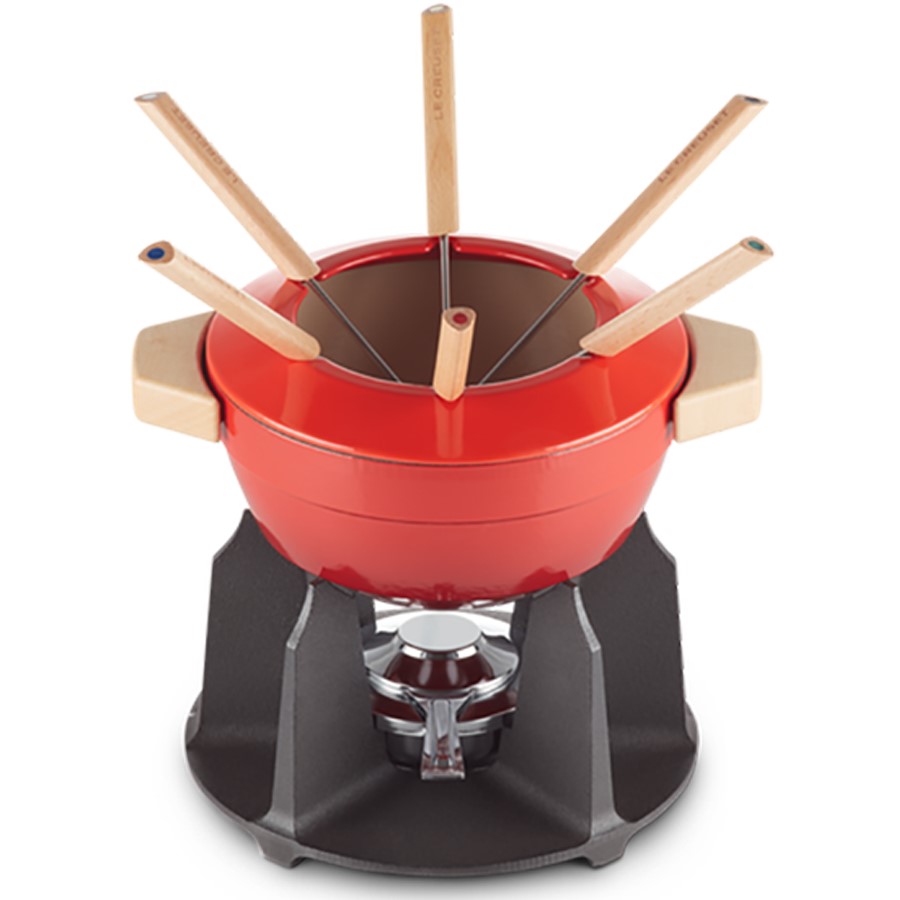 product image Le Creuset Cheese & Meat Fondue Cerise 2 L