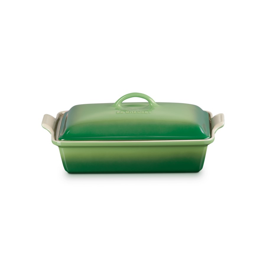 Le Creuset Rect. Dish w/Lid Bamboo 33 cm Image