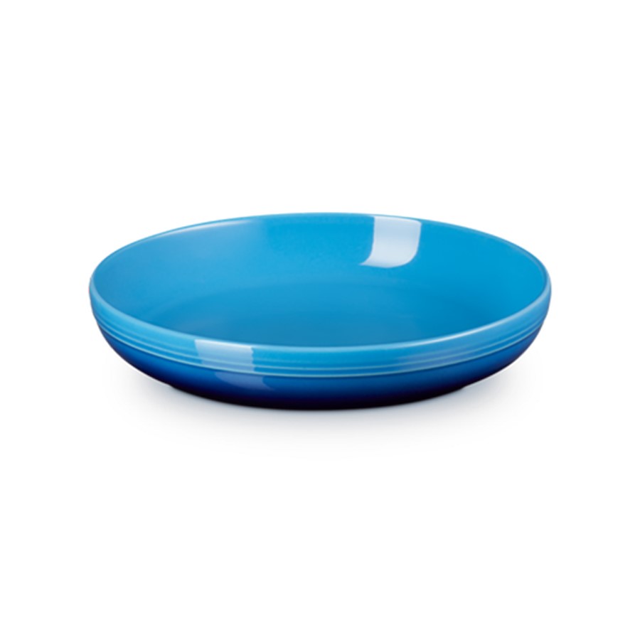 Le Creuset Pasta Bowl Azure Blue 22 cm Image