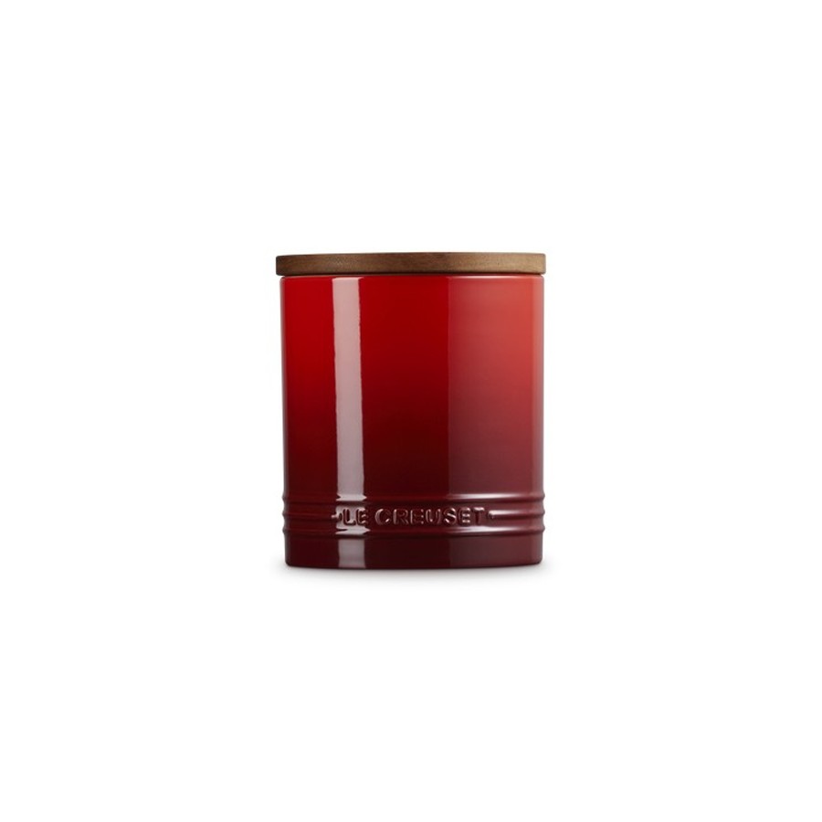 Le Creuset Storage Jar Cerise 1.1 Litre Image