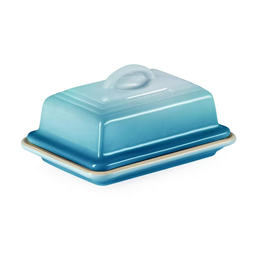Le Creuset Butter Dish Teal 17 cm Image