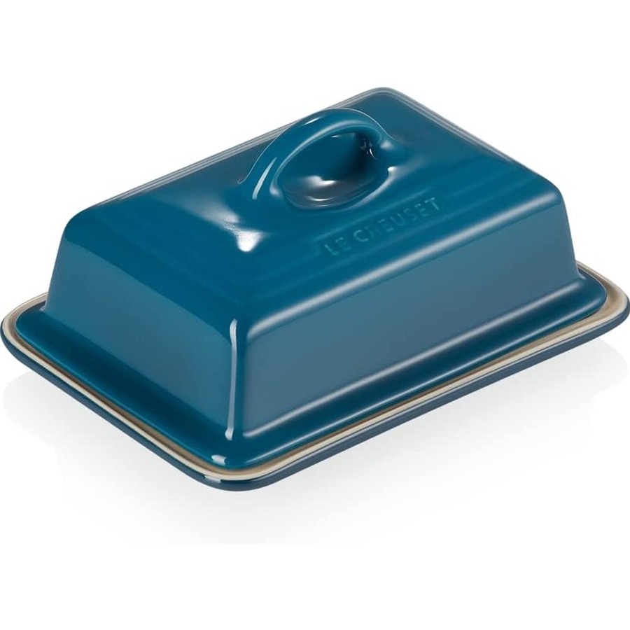 Le Creuset Butter Dish Deep Teal 17 cm Image