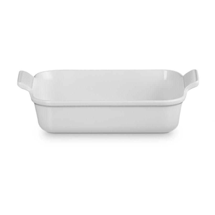 Le Creuset Gratin Rect. Dish White 26 cm Image