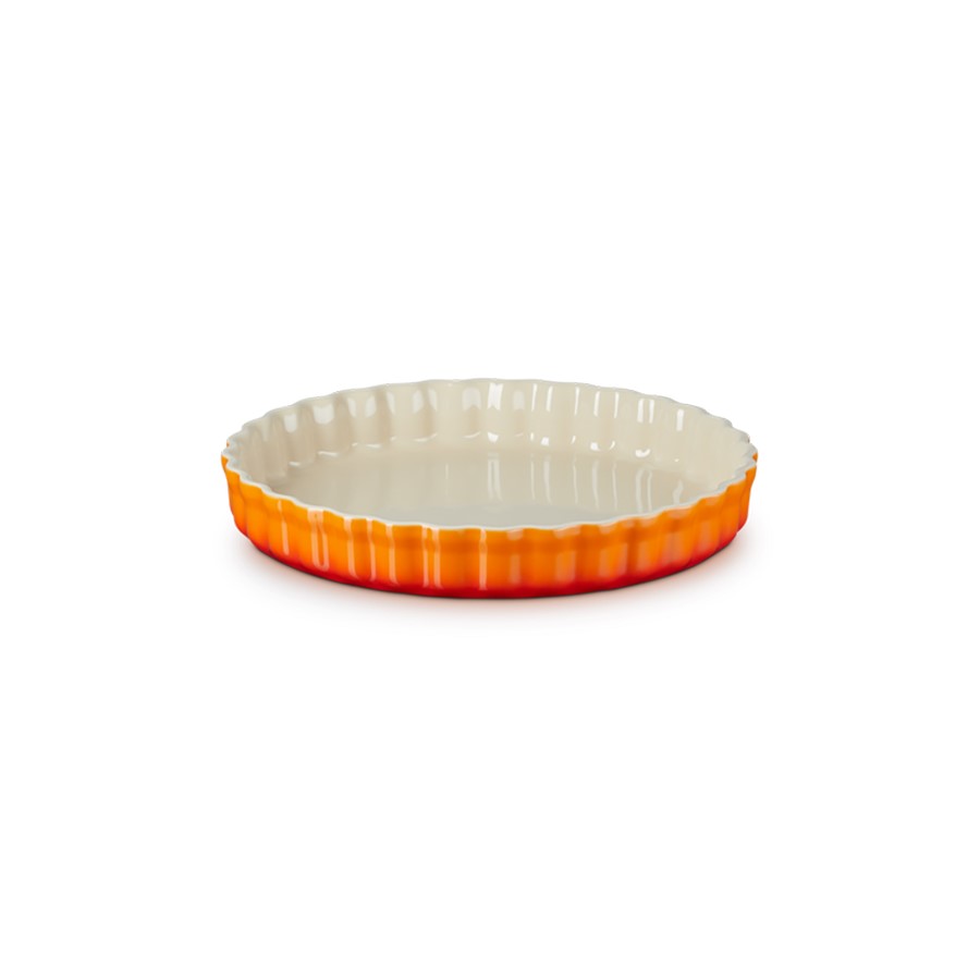 product image Le Creuset Flan Fluted Dish Flame 28 cm 