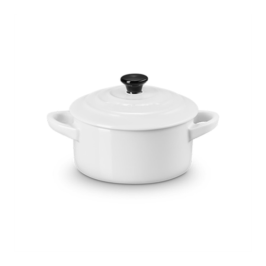 Le Creuset Rd. Mini Cocotte White 10 cm Image