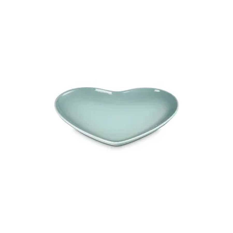 Le Creuset Heart Plate Sea Salt 23 cm Image