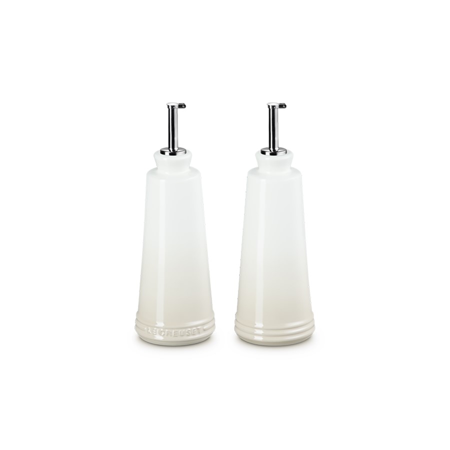 product image Le Creuset Oil & Vinegar Set Meringue 14 x 6 cm, 300 ml