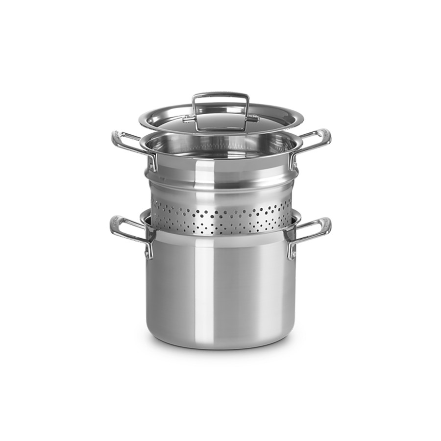 product image Le Creuset Pasta Pot S/Steel 20 cm 