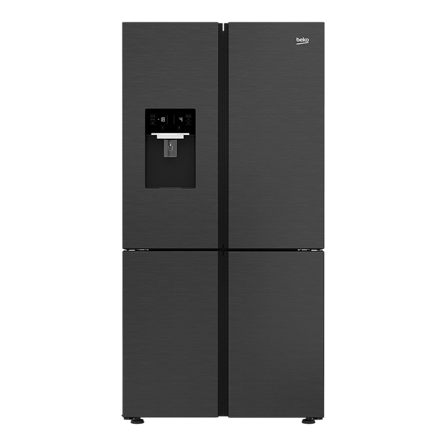 product image Beko French Doors With Disp. D/Inox 565L H 182.00 cm x W 90.80 cm x D 70.50 cm