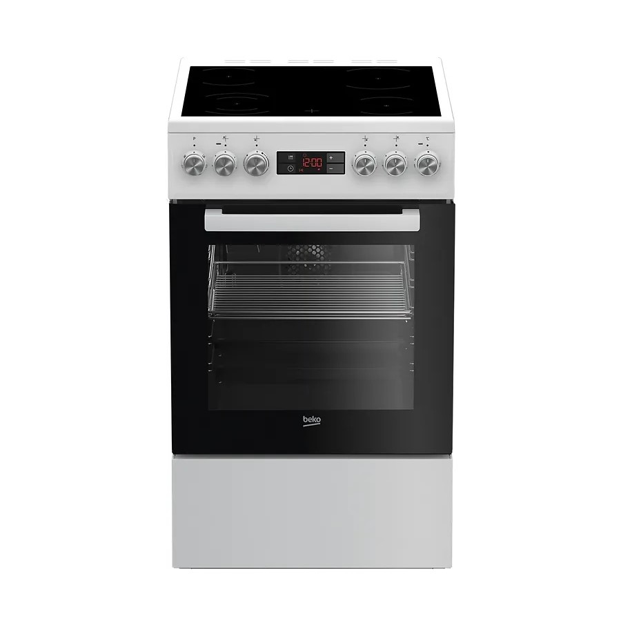 product image Beko Cooker Electric With Fan Oven White H 85.00cm x W 50.00cm x D 60.00cm
