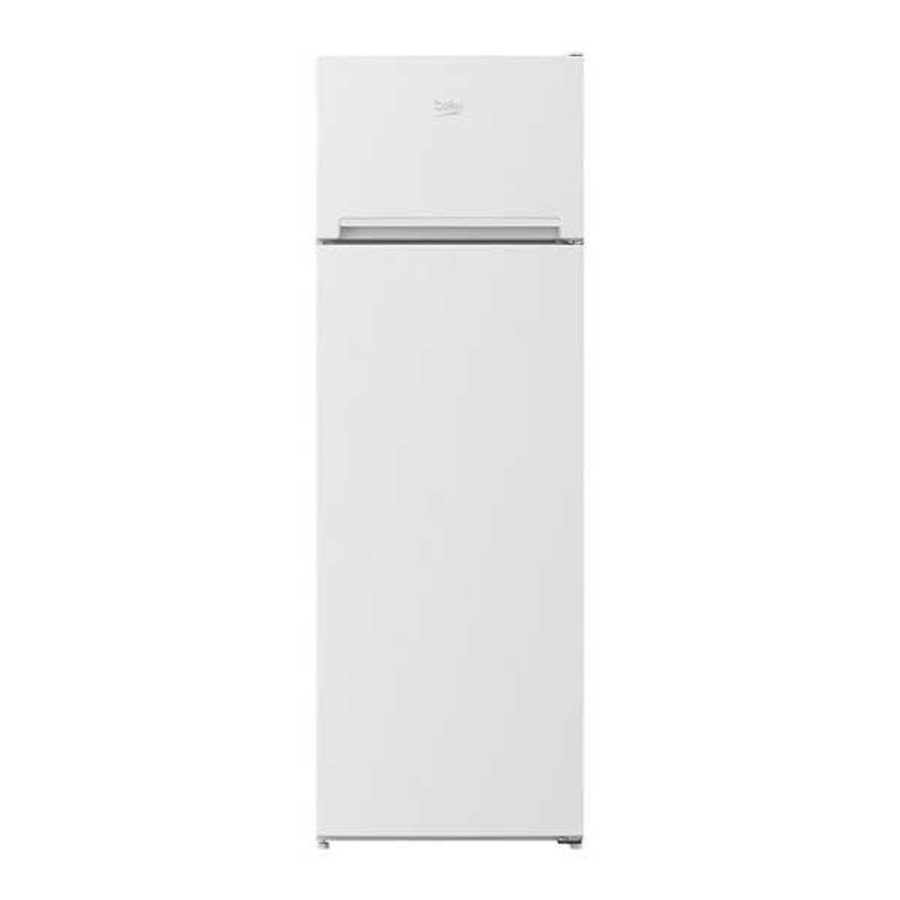 product image Beko Fridge Freezer Combi White 250 L H 1610 cm x W 54.0 cm x D 57.40 cm