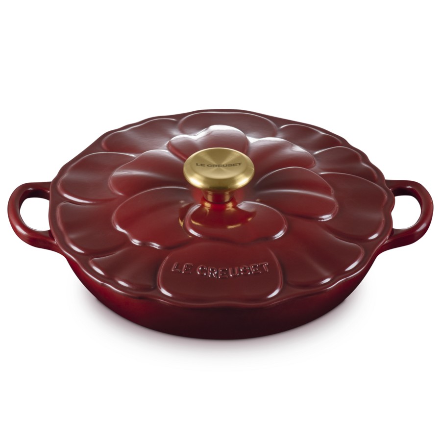 Le Creuset Petal Braiser Garnet 26 cm Image