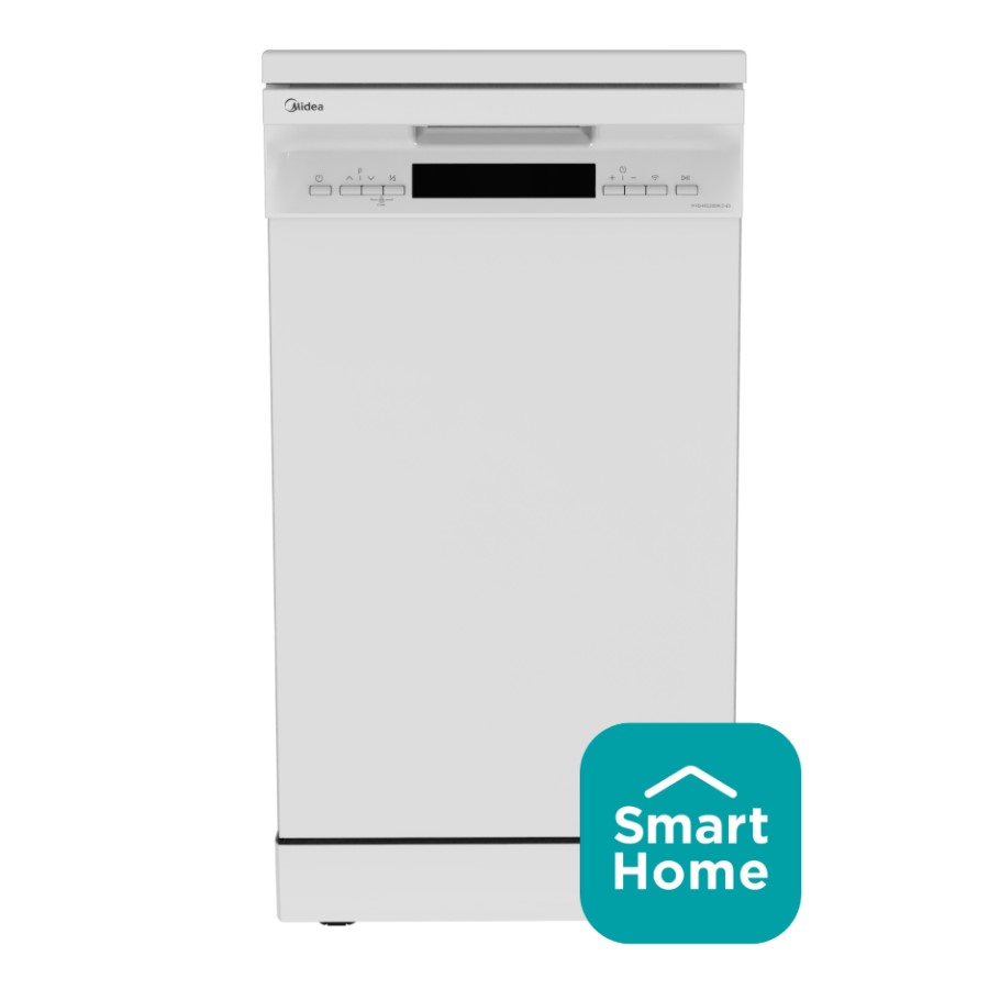 product image Midea Slimline Wi-Fi-enabled Dishwasher Size: 45cm