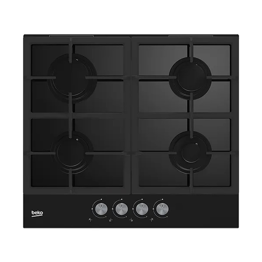 product image Beko Hob Gas 4 Burner Black 60 cm H 4.60 cm x W 58.50 cm x D 52.40 cm