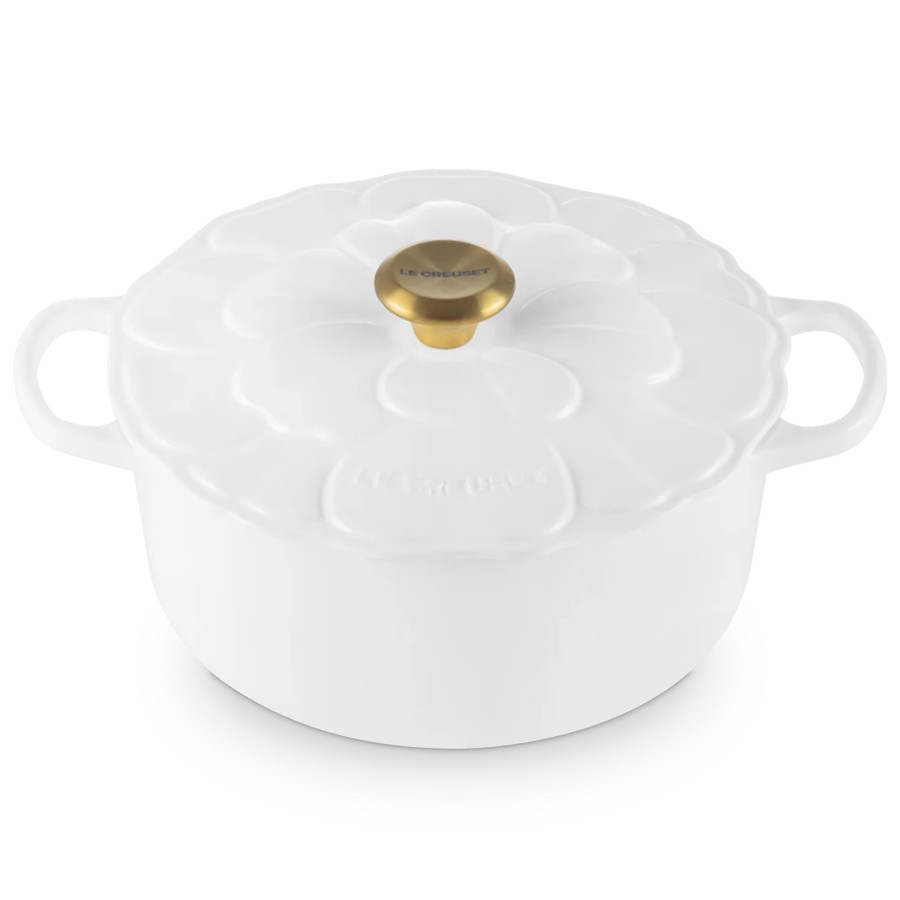product image Le Creuset Petal Rd. Casserole Wht 26 cm 