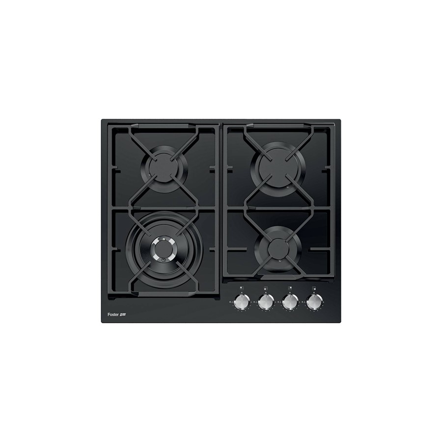 product image Foster Hob Gas 4 Burner Glass 60 x 51 cm Standard (8 mm Edge)