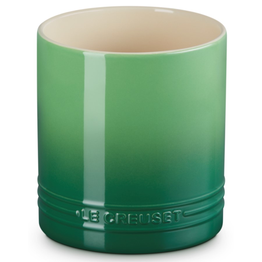 product image Le Creuset Sign Utensil Jar B/Green 1.1L 