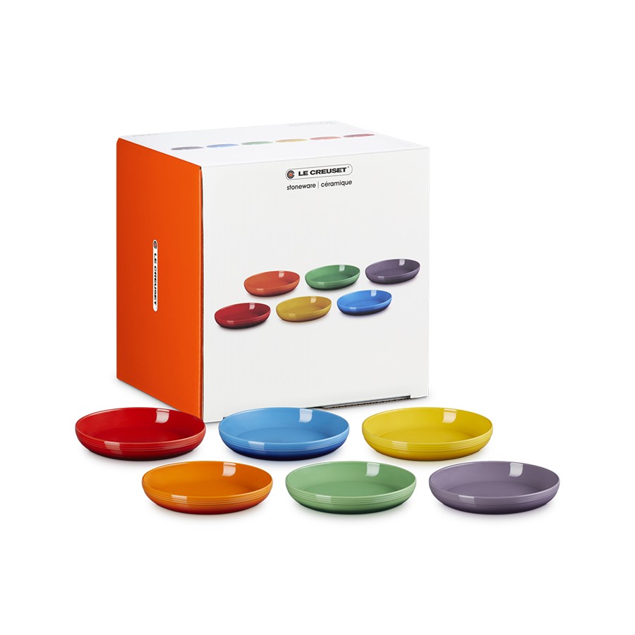product image Le Creuset Rainbow Coupe Pasta Bowls 