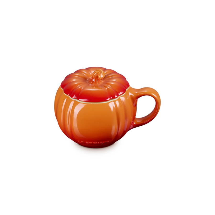 product image Le Creuset Pumpkin Mug+Lid Flame 400 ml 