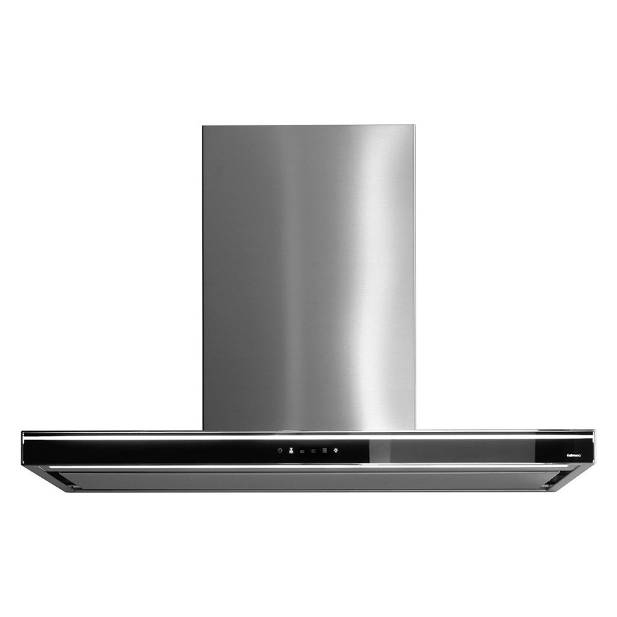 product image Falmec Hood Lumina Evo Glass Black 90 cm E.P.CAP. C0001 Stainless Steel 220-240V 50-60Hz 800 m3/h Without Filter
