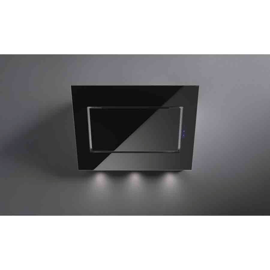 product image Falmec Hood Quasar Evo Black 80 cm 220-240V ~ 50-60Hz 800 m3/h With Filter