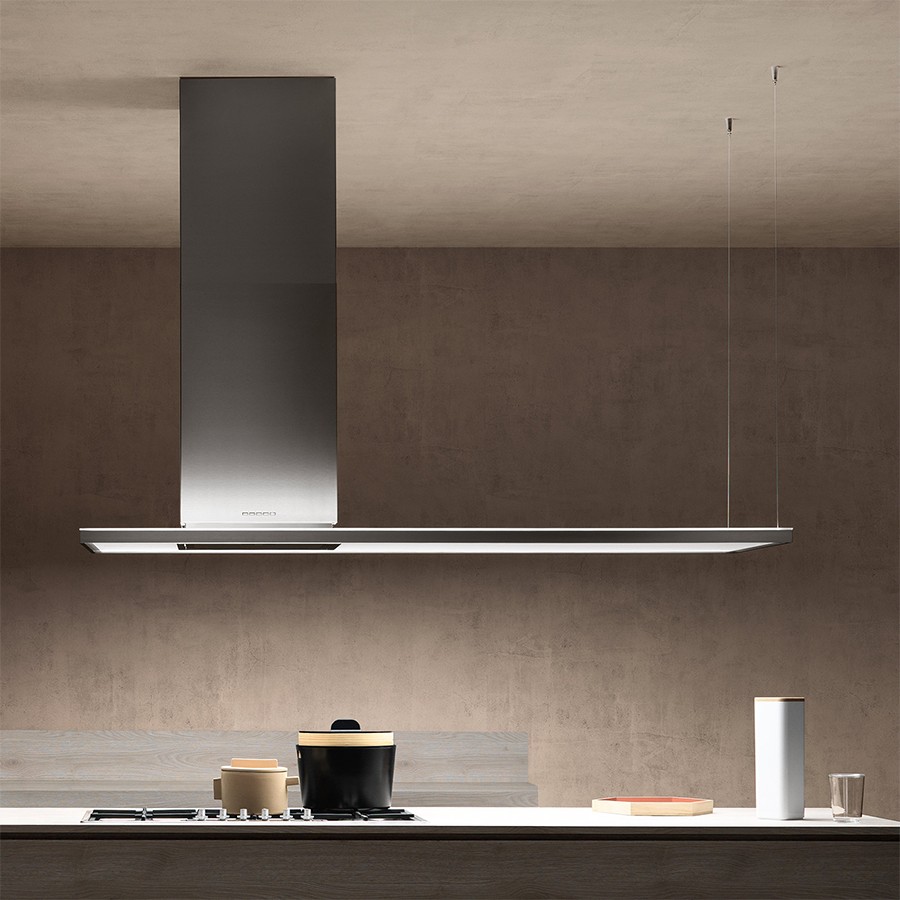 product image Falmec Hood Zenith NRS Isola S/Steel includes  800 m3/h motor / Excluding Filter,remote, Shelf