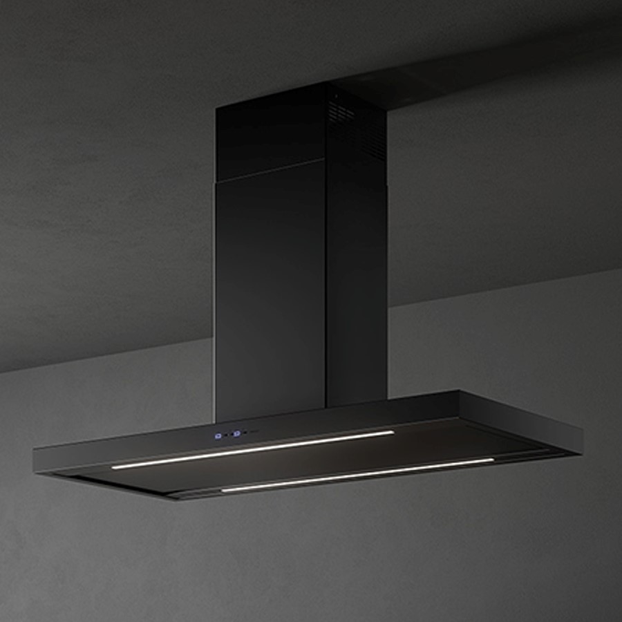 Falmec Island Hood Plane Black 90 cm Image