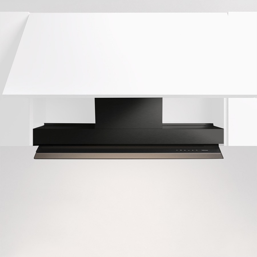 product image Falmec Hood Virgola Touch Black 120 cm 220-240V ~ 50-60Hz 800 m3/h Without Filter