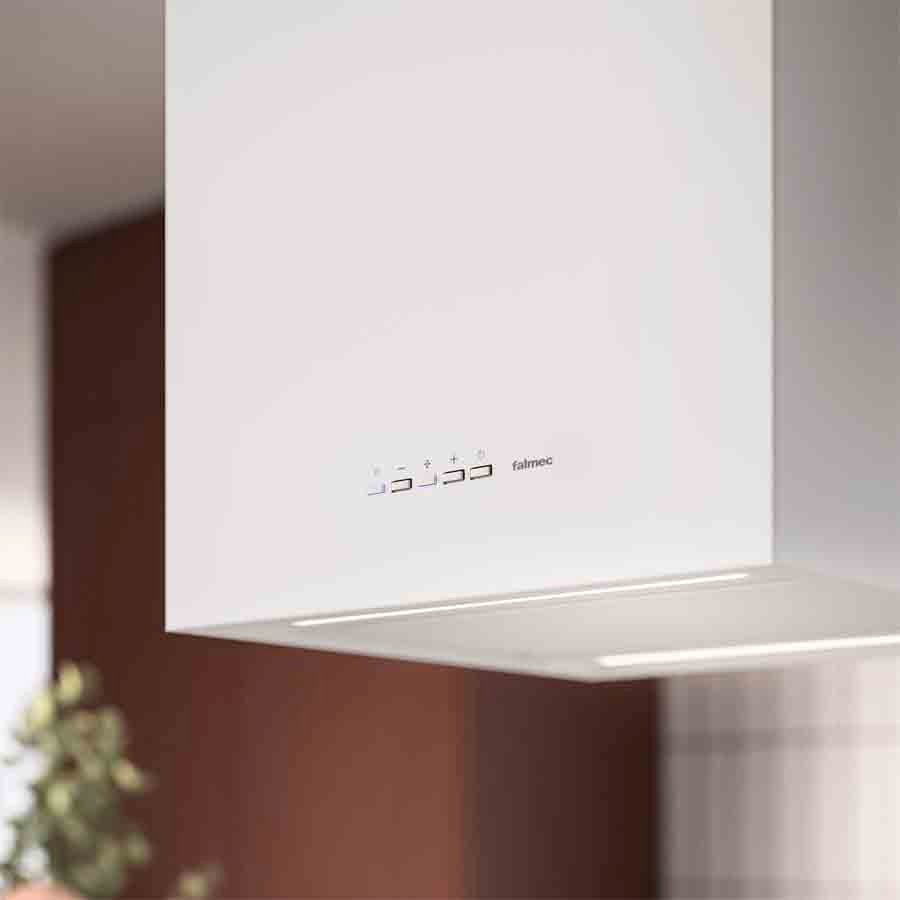 product image Falmec Island Hood Mira White 40 cm 220-240V ~ 50-60Hz 800 m3/h Without Filter Falmec P