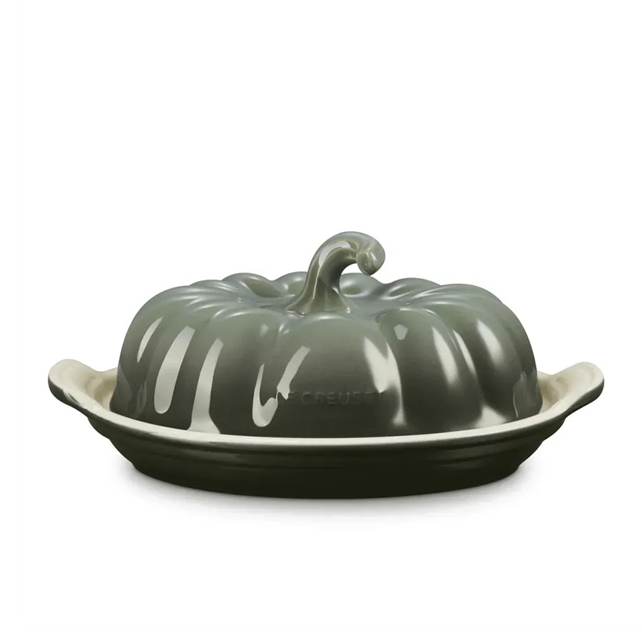 product image Le Creuset Pumpkin Butter Dish Thyme 